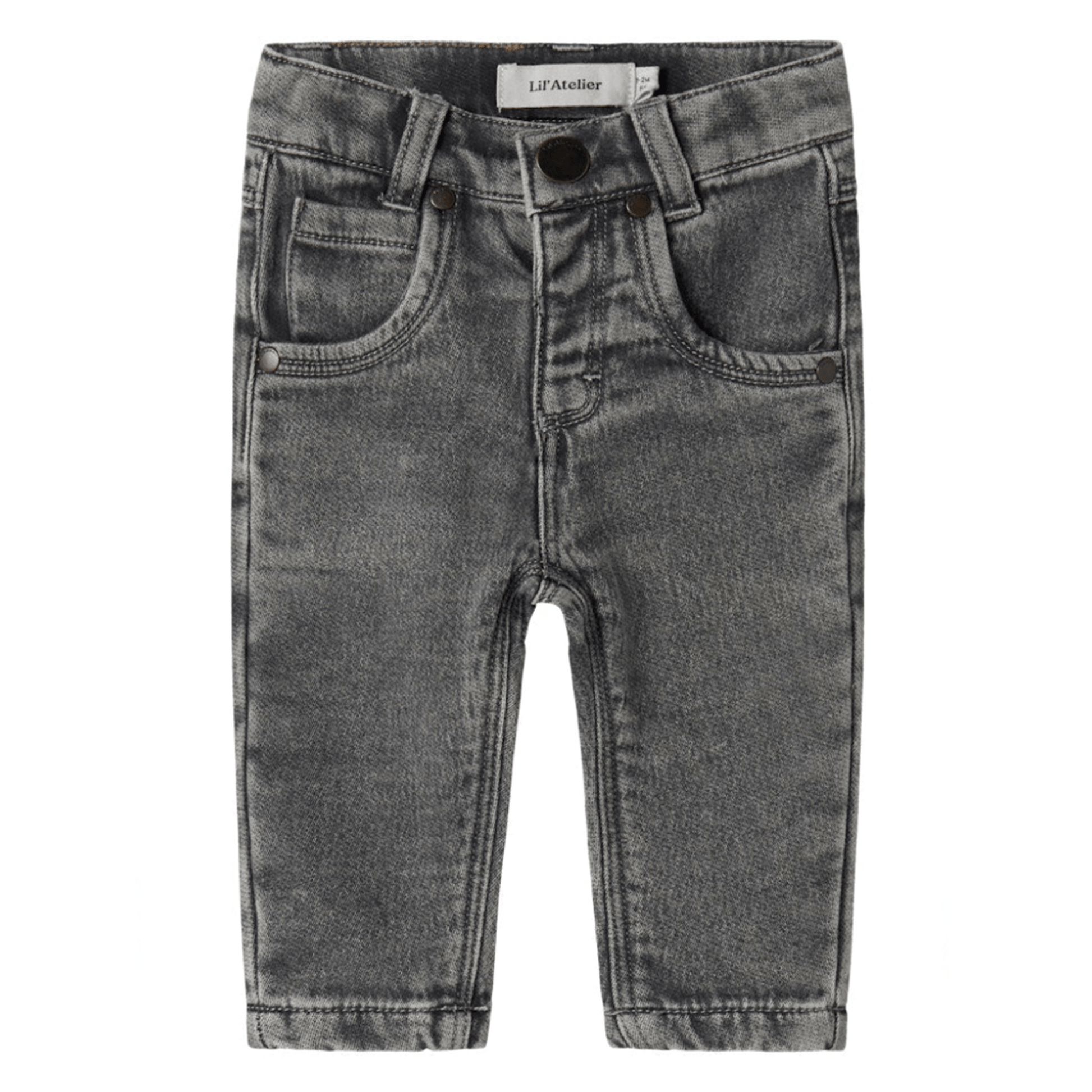 Lil' Atelier | Nadie Regular Jeans Baby | Medium Grey Denim - 
