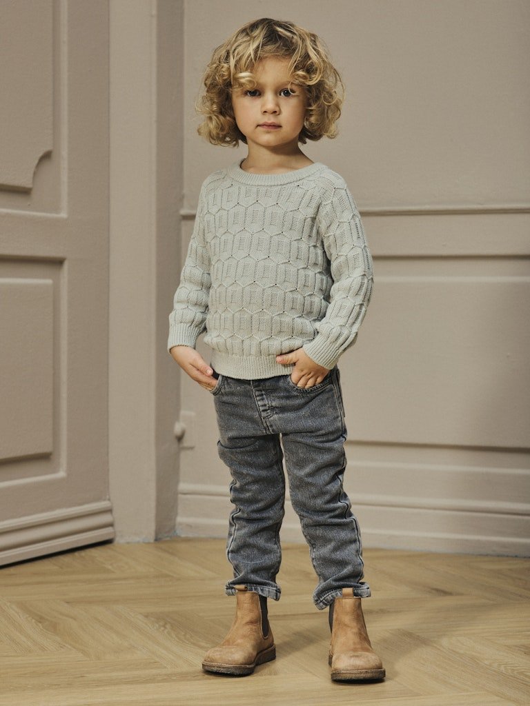 Lil' Atelier | Nadie Regular Jeans | Medium Grey Denim - 5715724382336