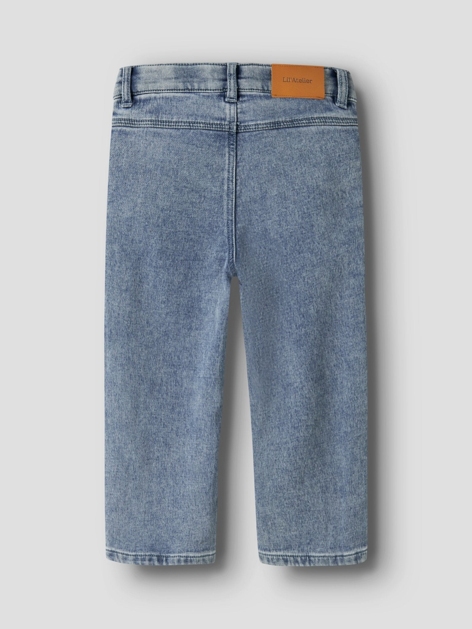Lil' Atelier | Nadie Wide Jeans | Medium Blue Denim - 5715824842594