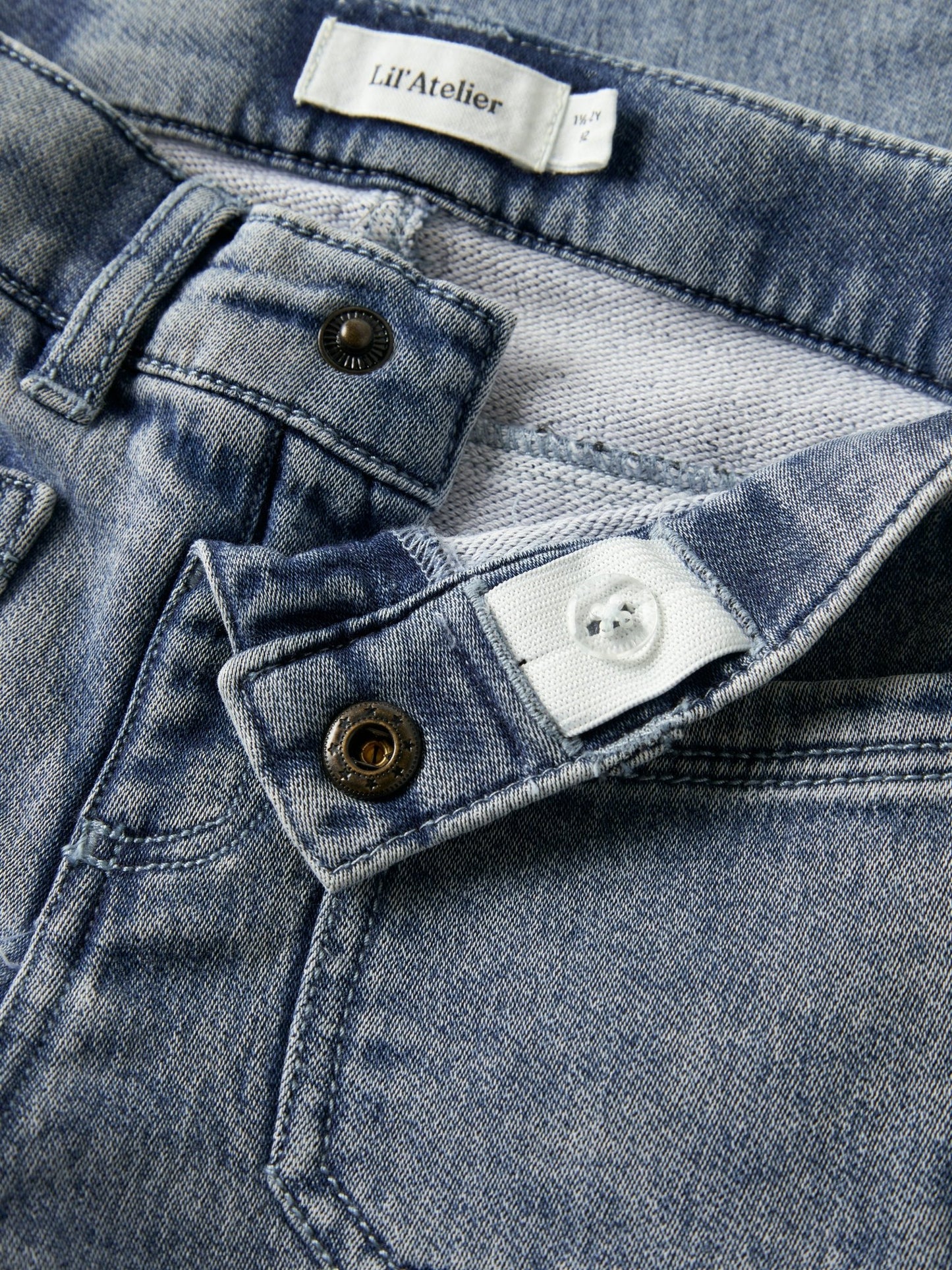 Lil' Atelier | Nadie Wide Jeans | Medium Blue Denim - 5715824842594