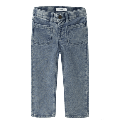 Lil' Atelier | Nadie Wide Jeans | Medium Blue Denim - 5715824842594