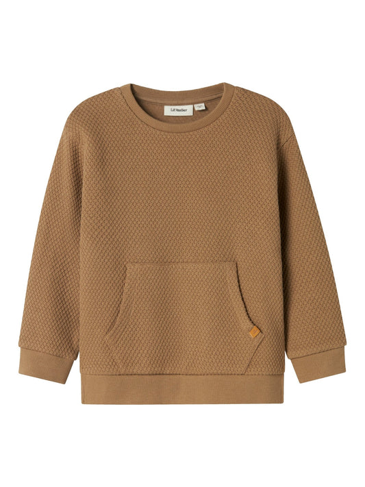 Lil' Atelier | Noello Loose Sweater | Sepia Tint - 5715724849730