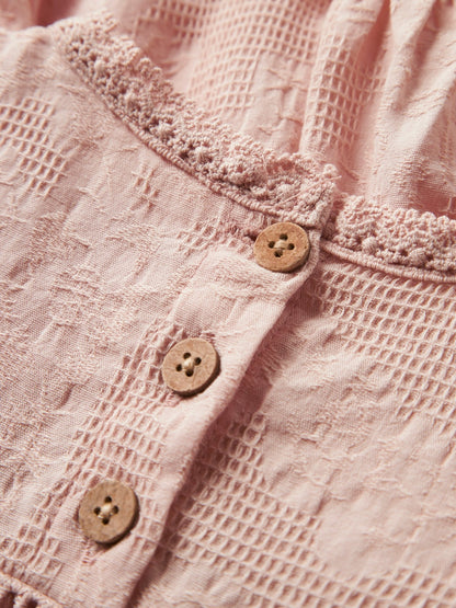 Lil' Atelier | Ofira Romper | Cameo Rose - 5715824748636