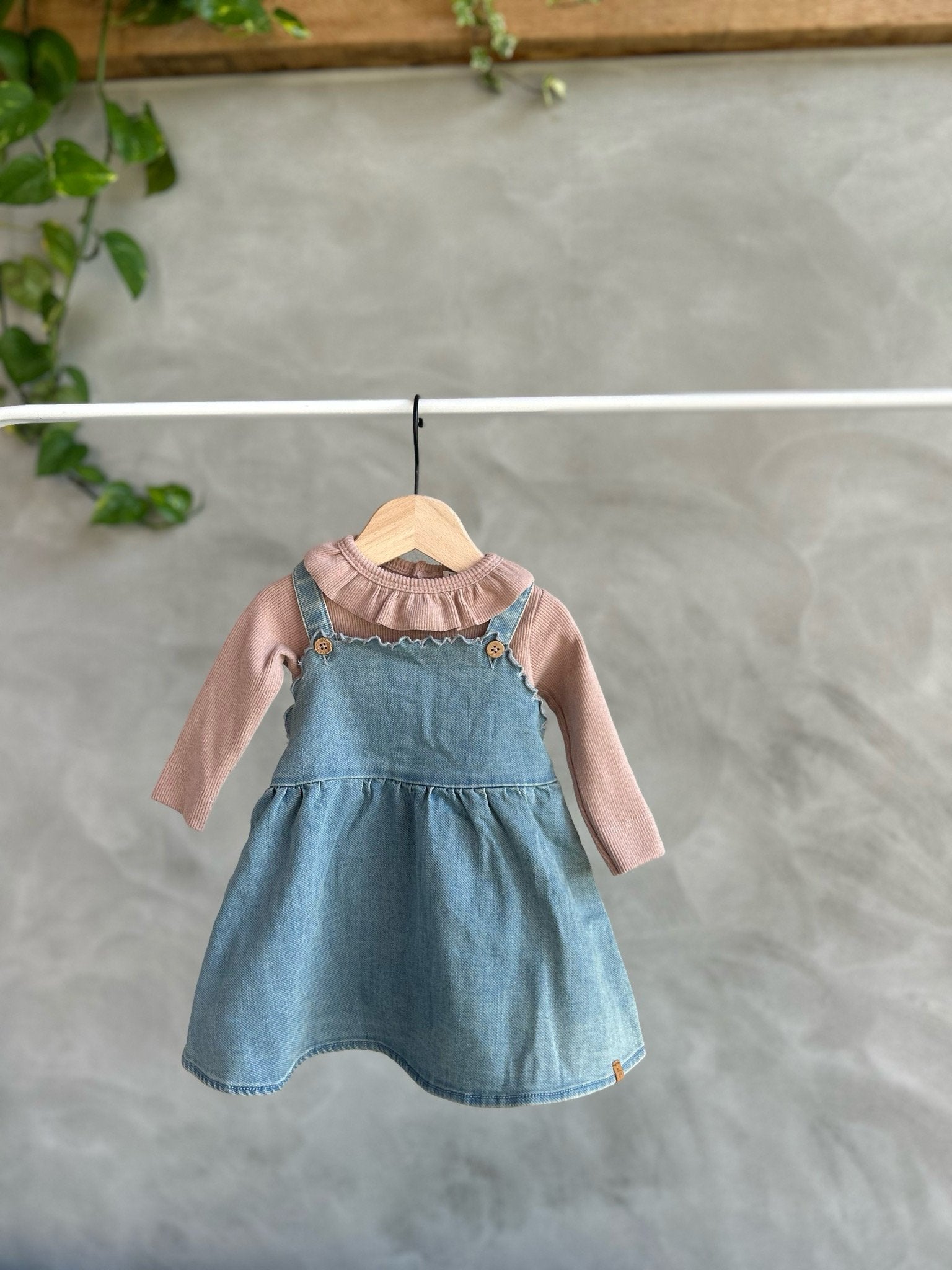 Lil' Atelier | Okaja Jurk | Blue Denim - 