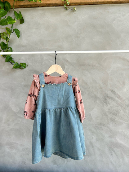 Lil' Atelier | Okaja Jurk | Blue Denim - 