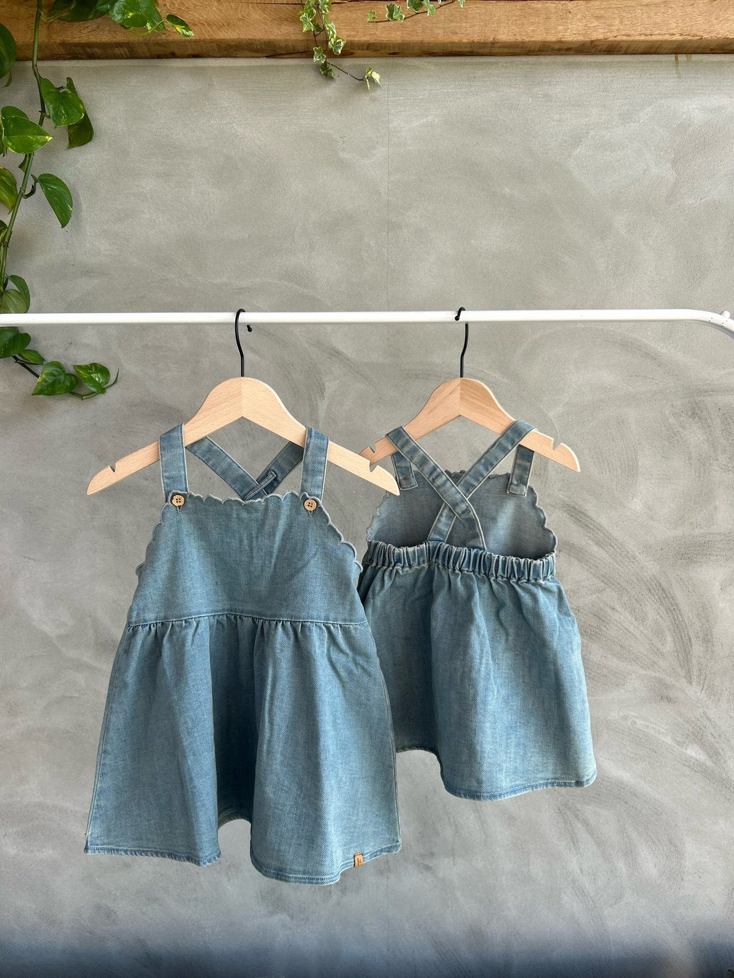 Lil' Atelier | Okaja Jurk | Blue Denim - 