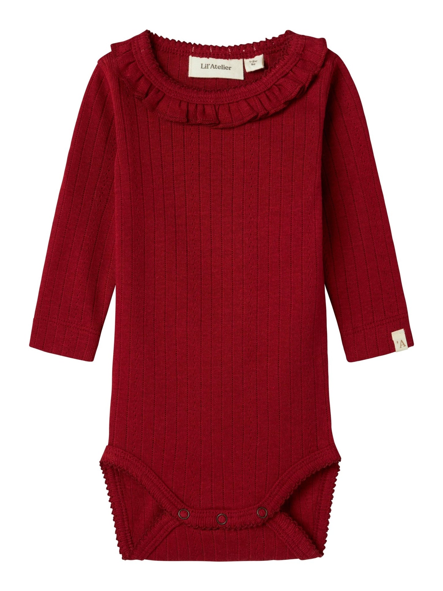 Lil' Atelier | Rachel Romper | Red Dahlia - 5715719451290