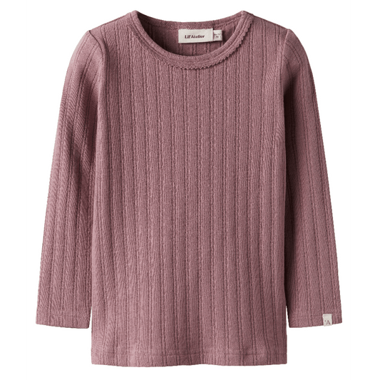 Lil' Atelier | Rita Sig Slim Top | Nostalgia Rose - 5715730123909