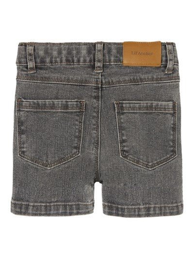 Lil 'Atelier | Ryan Regular Short | Light Grey Denim - 