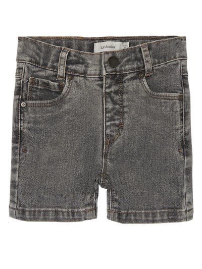 Lil 'Atelier | Ryan Regular Short | Light Grey Denim - 