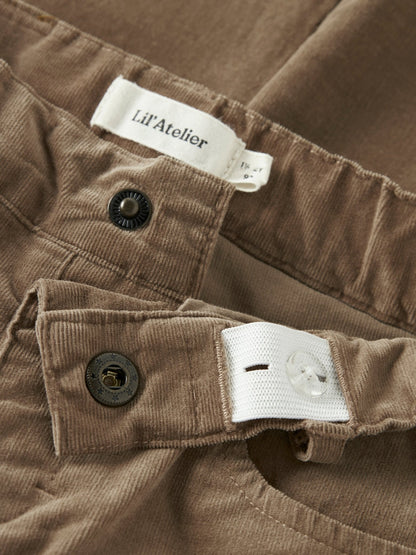 Lil' Atelier | Ryansomba Cord Pants | Sepia Tint - 5715829806065