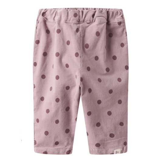 Lil' Atelier | Somba Loose Cord Pants | Violet Ice - 5715733303612