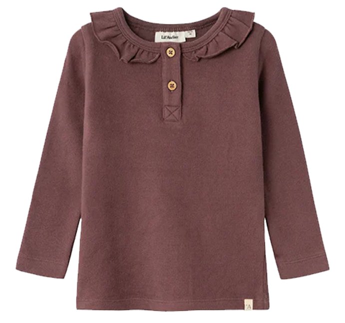 Lil' Atelier | Thoro Hou Slim Top | Rose Brown - 