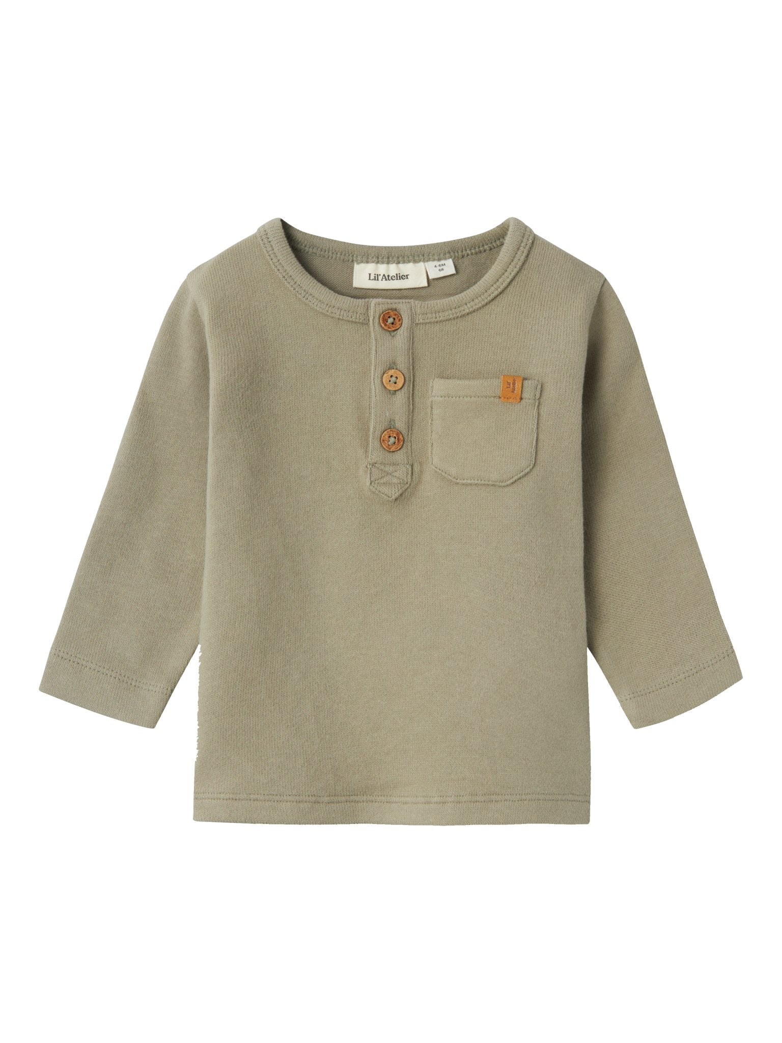 Lil' Atelier | Thoro Kym Longsleeve Top | Laurel Oak - 