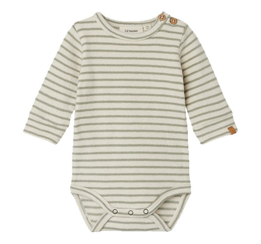 Lil' Atelier | Thoro Slim Romper | Seagrass - 