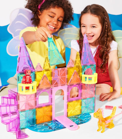 Magna - Tiles | Castle Delux Magnetische Tegels | 48 stuks | Multi Color - 