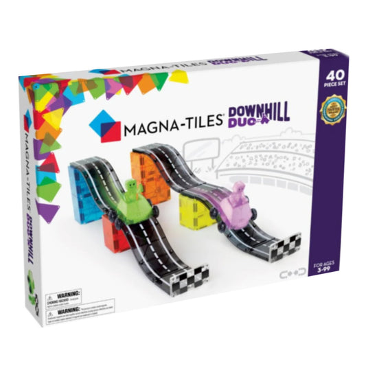 Magna - Tiles | DownHill Duo Magnetische Tegels | 40 stuks | Multi Color - 