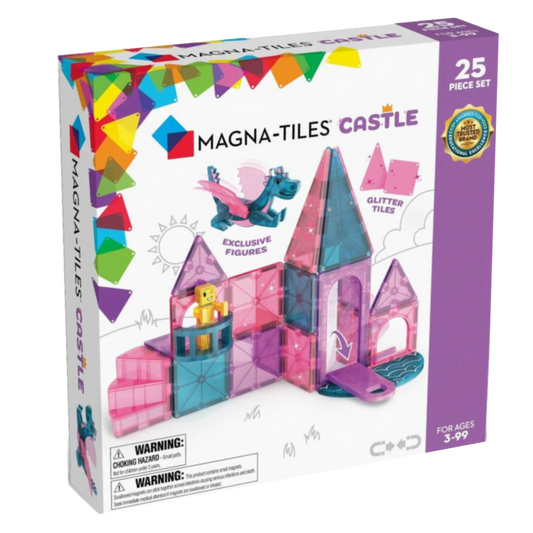 Magna-Tiles | Castle Magnetische Tegels | 25 stuks | Multi Color