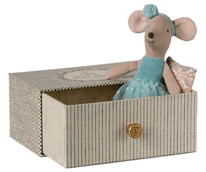 Maileg | Dance Mouse in Daybed | Little Sister - 5707304146117