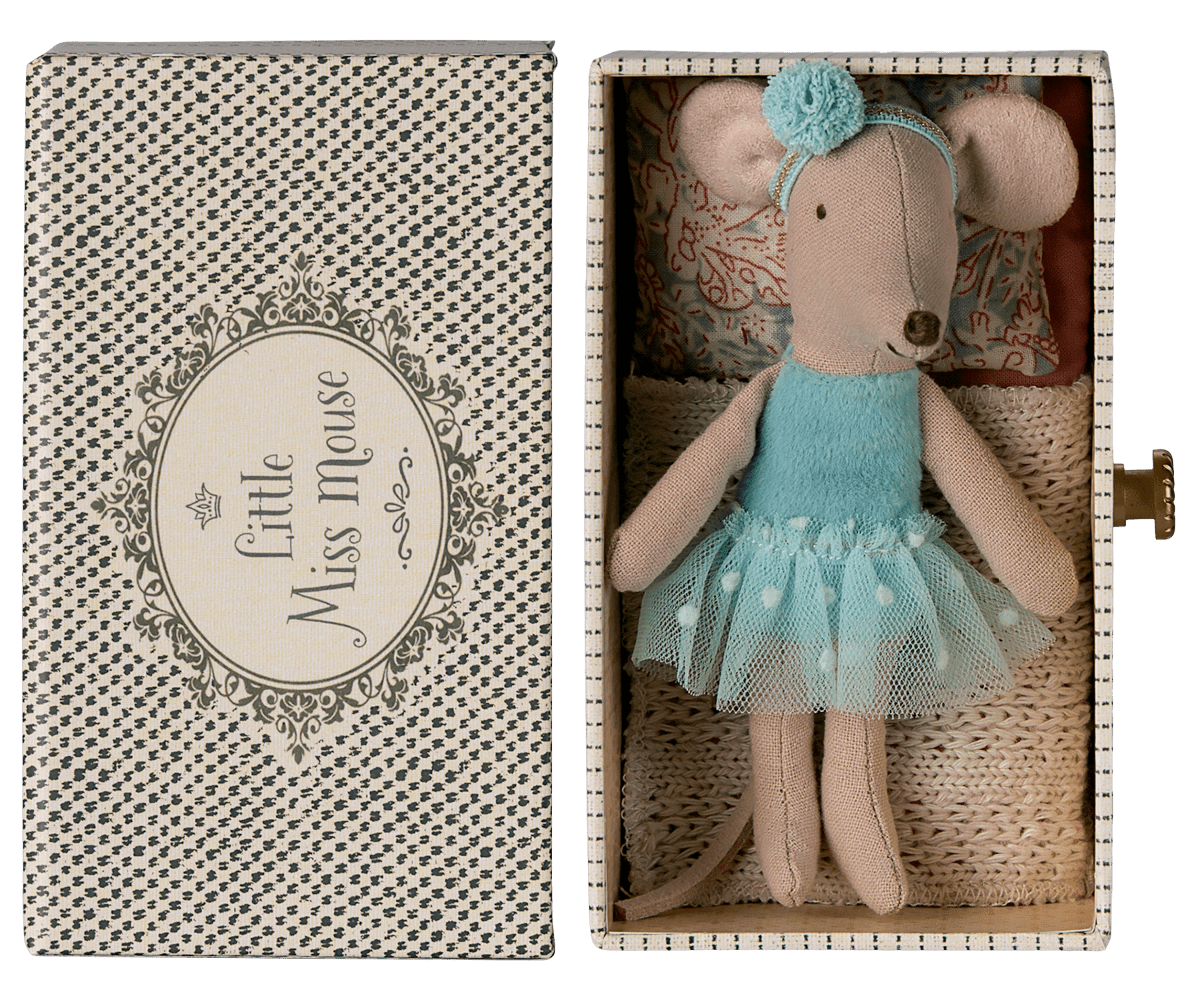 Maileg | Dance Mouse in Daybed | Little Sister - 5707304146117