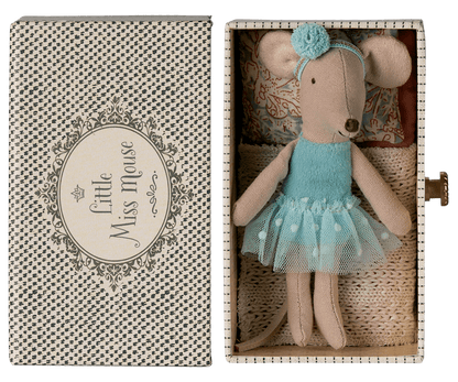 Maileg | Dance Mouse in Daybed | Little Sister - 5707304146117