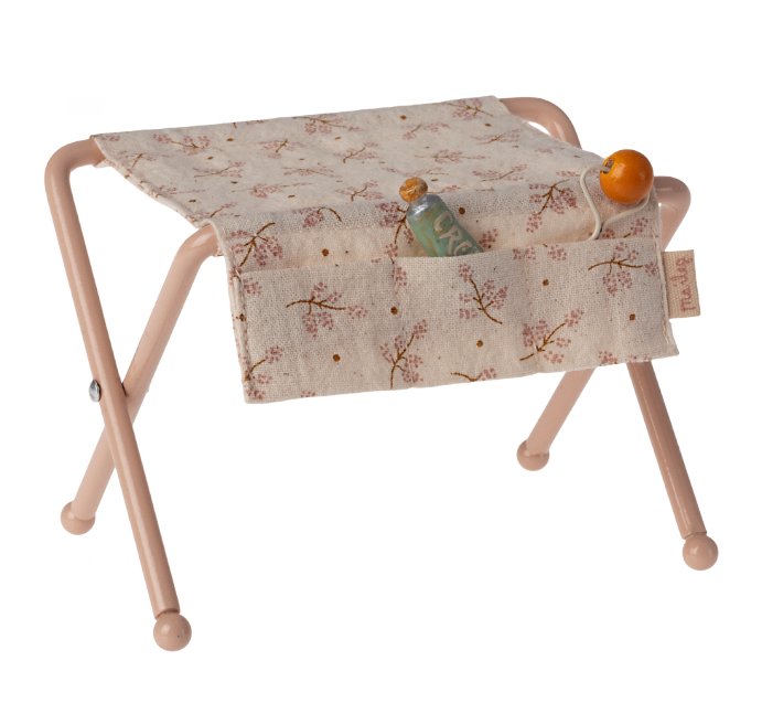 Maileg | Nursery Table | Baby Mouse | Rose - 