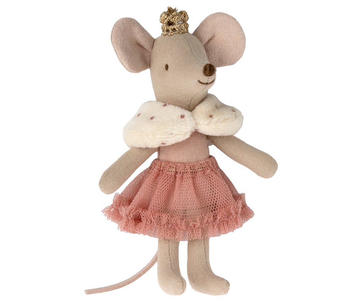 Maileg | Princess Mouse in Matchbox | Little Sister - 5707304126218