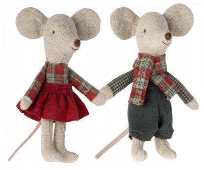 Maileg | Winter Mice Twins | Little Brother & Sister - 