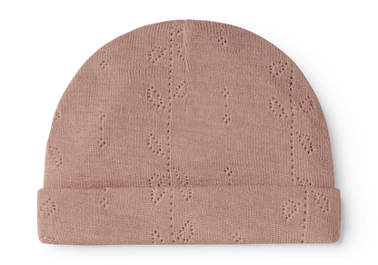 MarMar | Aiko Newborn Pointelle Muts | Burnt Rose - 5711529583510