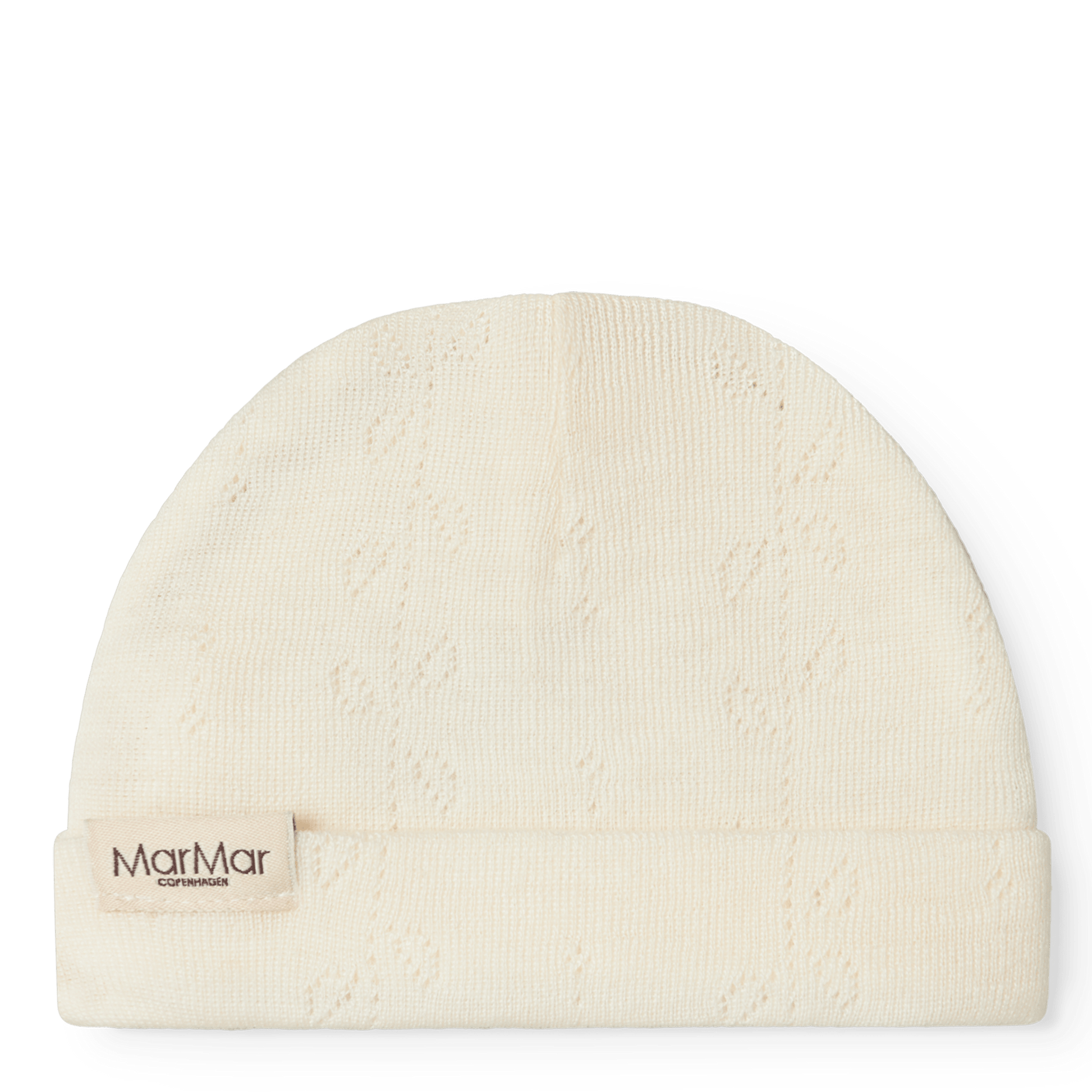 MarMar | Aiko Newborn Pointelle Muts | Natural - 5711529583466