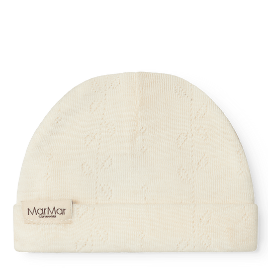 MarMar | Aiko Newborn Pointelle Muts | Natural - 5711529583466