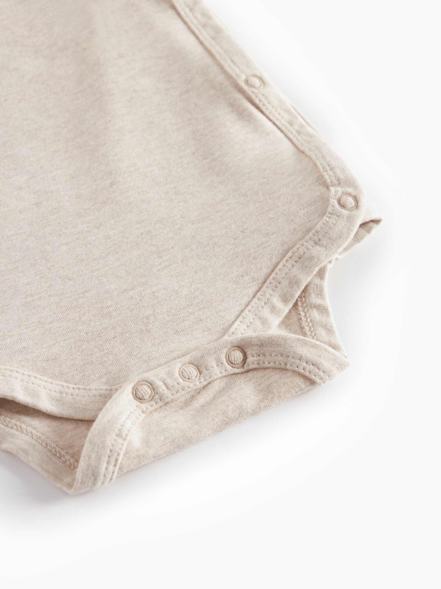 MarMar | Belita Overslagromper | Licht Beige Melange - 5715522223152