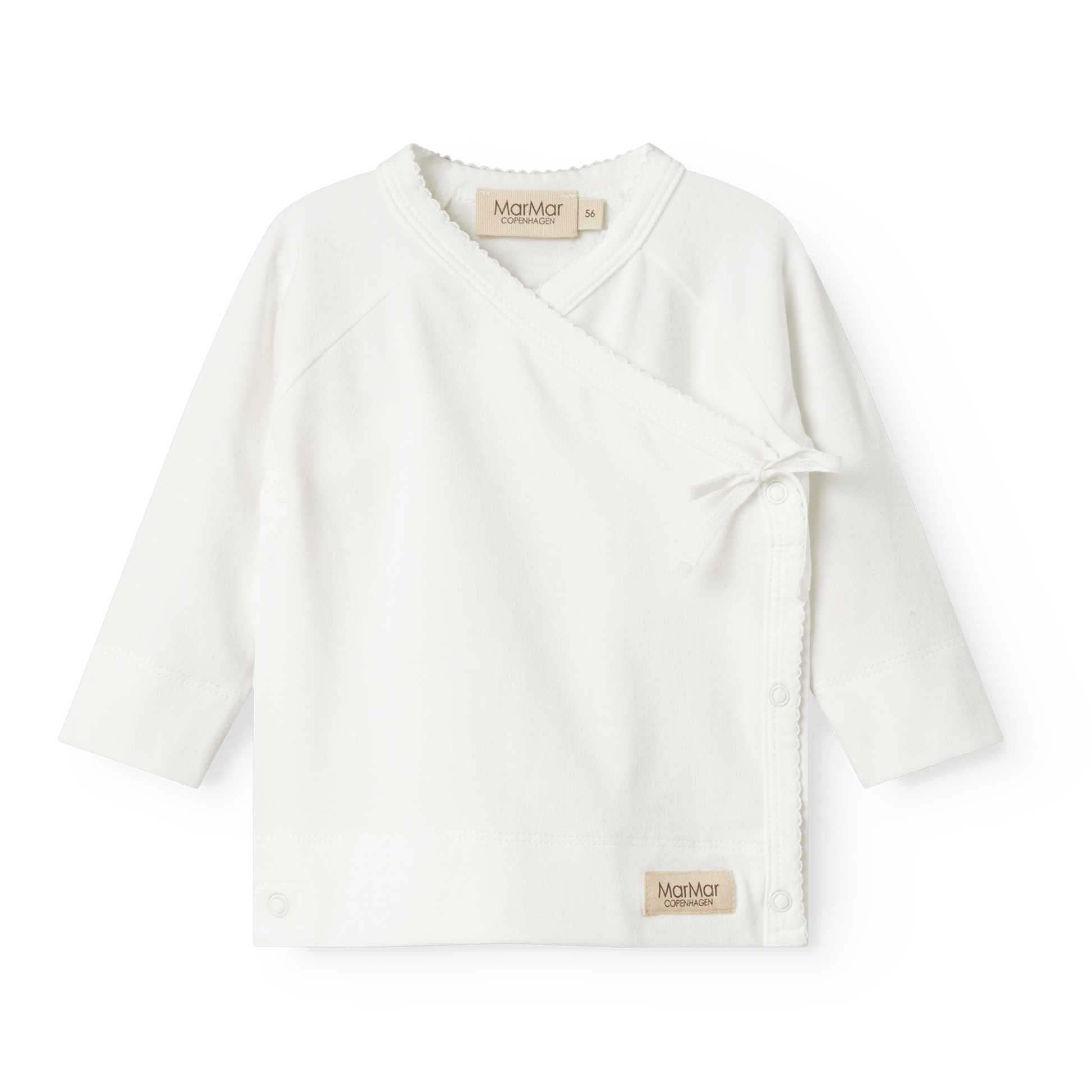 MarMar | Tut Wrap Longsleeve | Gentle White - 5715522223459