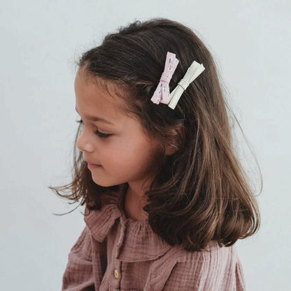 Mimi & Lula | Betty Bow Clip Pack | Chestnut - 