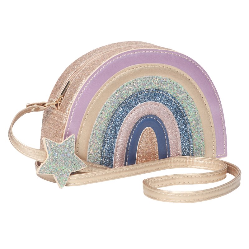 Mimi & Lula | Schoudertas Regenboog | Pastel - 