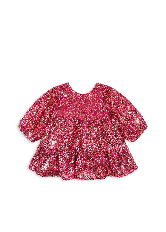 Konges Slojd | Lila Sequins Jurk | Sparkling Sangria