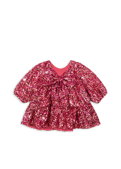 Konges Slojd | Lila Sequins Jurk | Sparkling Sangria