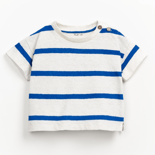 Play Up | Gestreept Jersey Shirt | Telo - 5608838535111