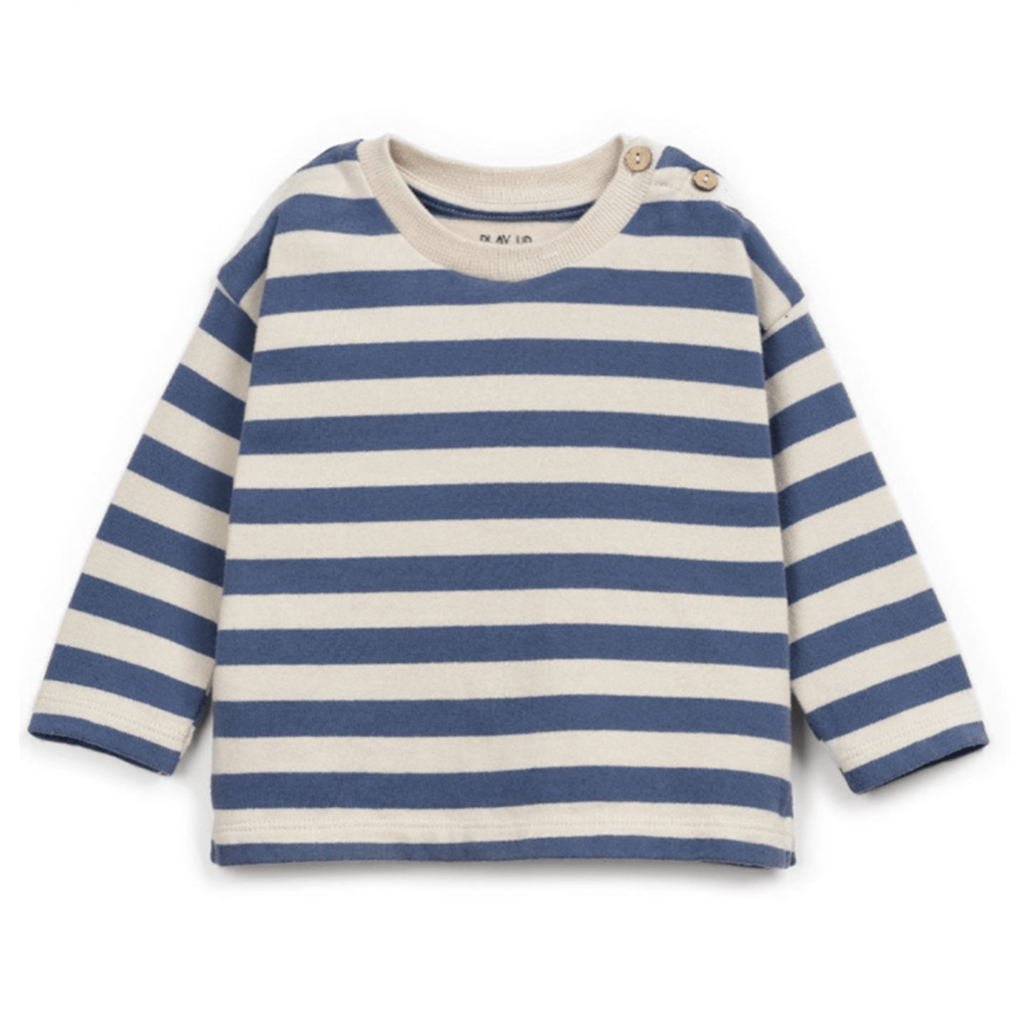 Play Up | Gestreept Jersey T-Shirt | Mirtilo - 