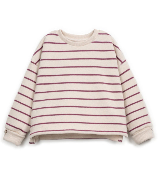 Play Up | Gestreepte Jersey Sweater | Amora - 