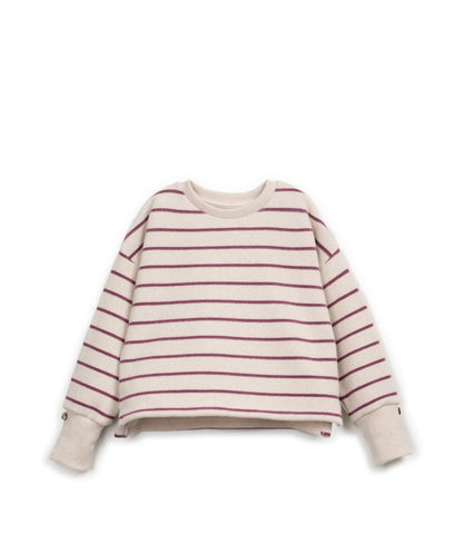 Play Up | Gestreepte Jersey Sweater | Amora - 