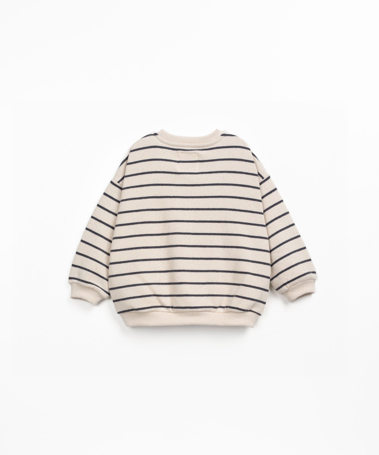 Play Up | Gestreepte Jersey Sweater | Grafite - 