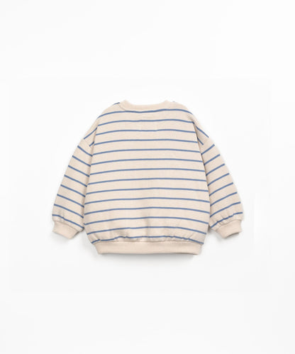 Play Up | Gestreepte Jersey Sweater | Watercolor - 