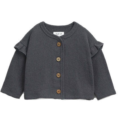 Play Up | Jersey Vestje Met Ruffle | Shadow - 