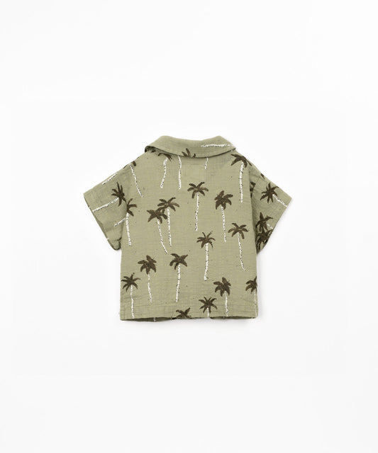 Play Up | Linnen Blouse Palmboom | Texture - 