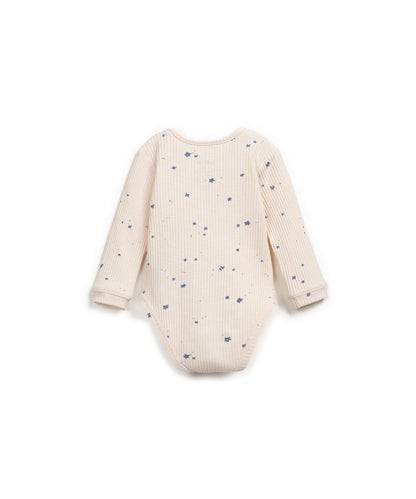 Play Up | Rib Flamé Romper | Pencil - 